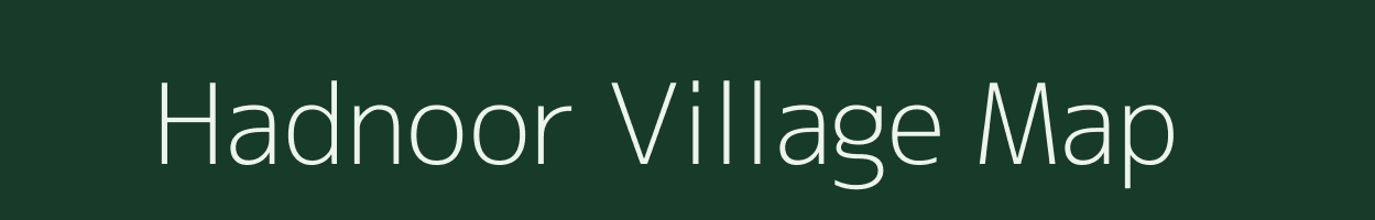 Hadnoor village map in Karnataka