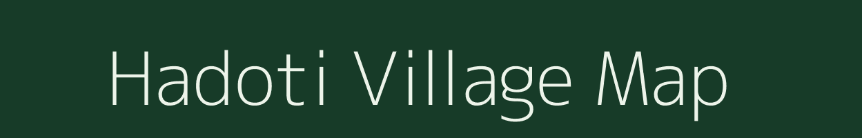 Hadoti village map in Rajasthan