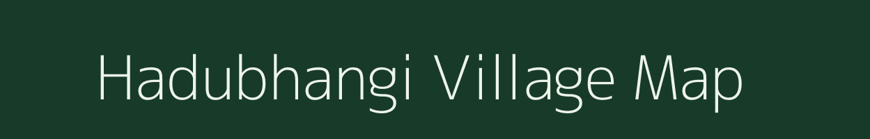 Hadubhangi village map in Odisha