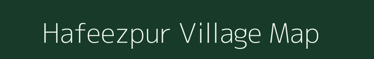 Hafeezpur village map in Uttar Pradesh