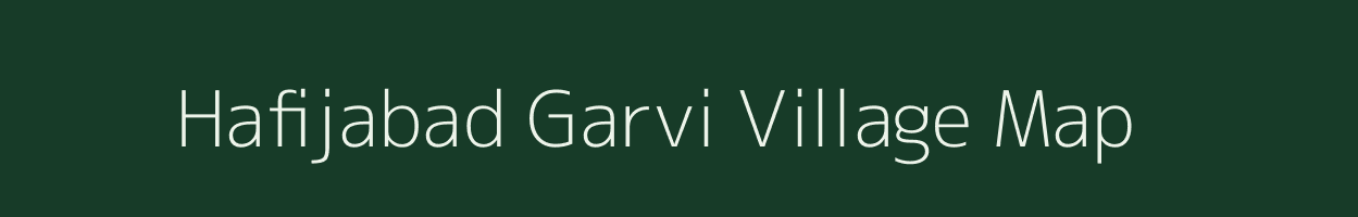 Hafijabad Garvi village map in Uttar Pradesh