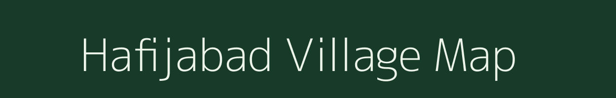 Hafijabad village map in Uttar Pradesh