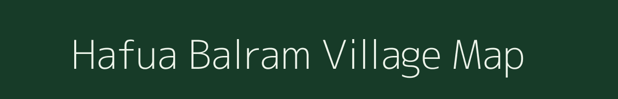 Hafua Balram village map in Uttar Pradesh