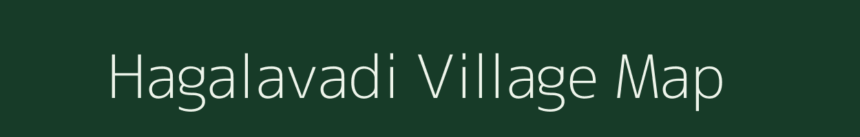 Hagalavadi village map in Karnataka