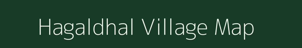 Hagaldhal village map in Karnataka