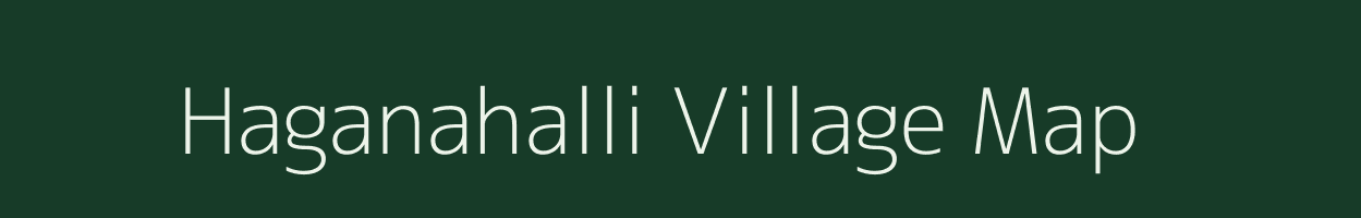 Haganahalli village map in Karnataka