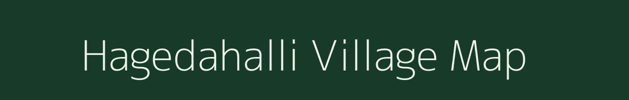 Hagedahalli village map in Karnataka