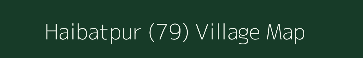 Haibatpur (79) village map in Haryana