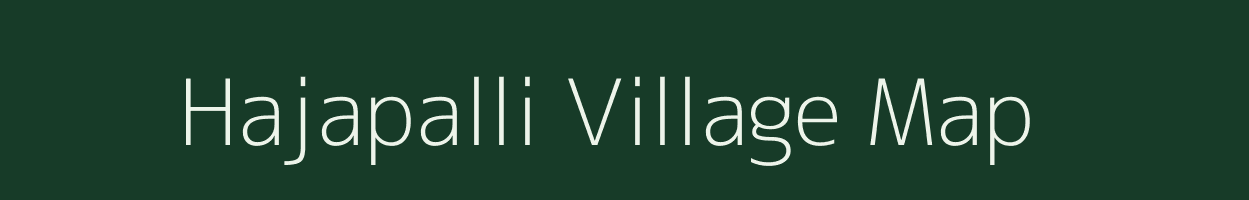 Hajapalli village map in Odisha