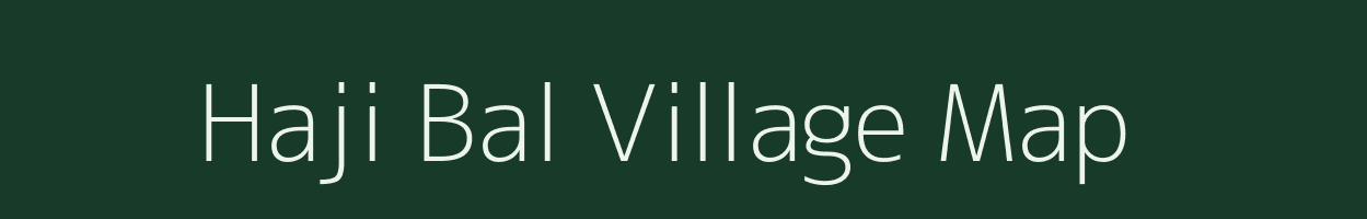 Haji Bal village map in Jammu & Kashmir