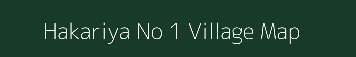 Hakariya No 1 village map in Madhya Pradesh