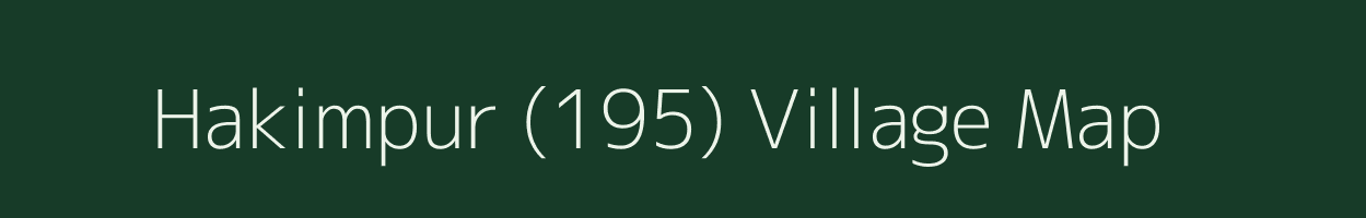 Hakimpur (195) village map in Punjab