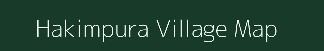 Hakimpura village map in Rajasthan