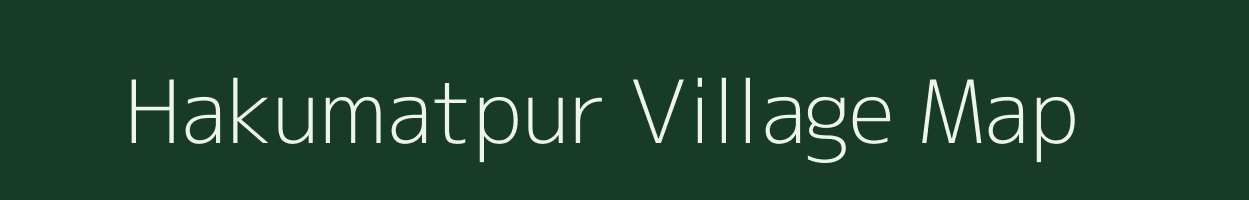 Hakumatpur village map in Uttar Pradesh