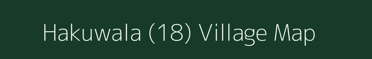 Hakuwala (18) village map in Punjab