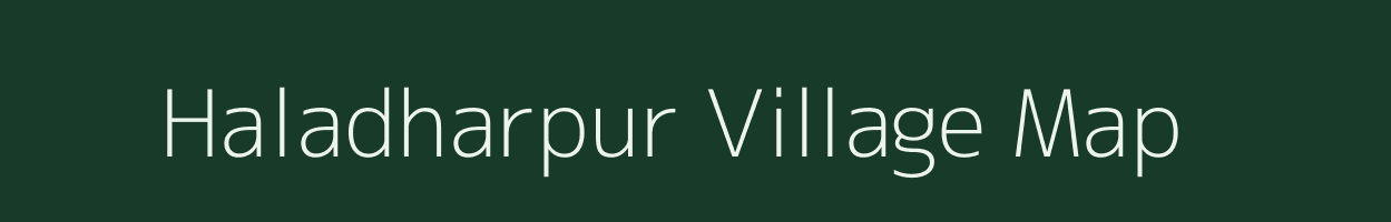 Haladharpur village map in West Bengal