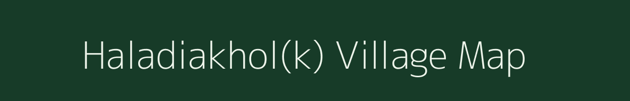 Haladiakhol(k) village map in Odisha