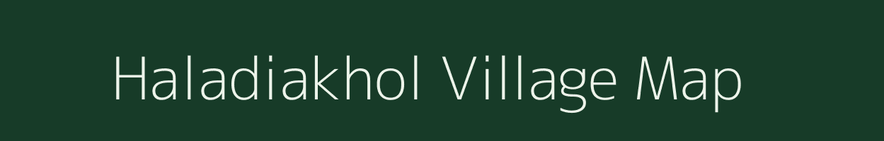 Haladiakhol village map in Odisha