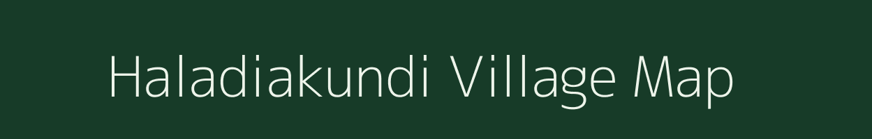 Haladiakundi village map in Odisha