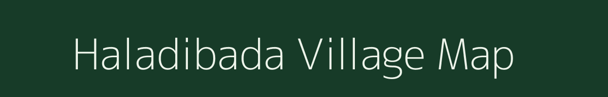 Haladibada village map in Odisha