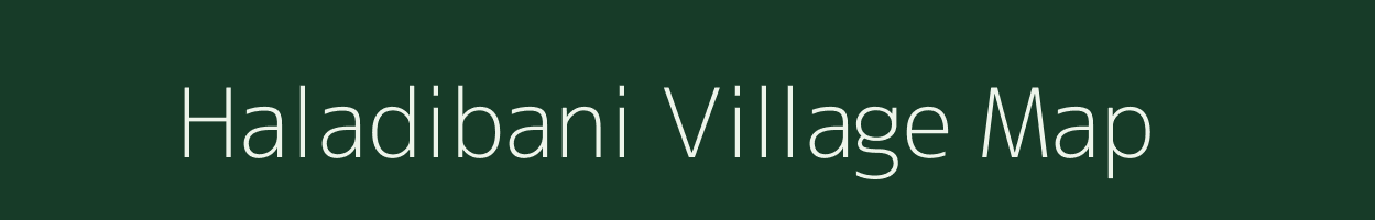 Haladibani village map in Odisha