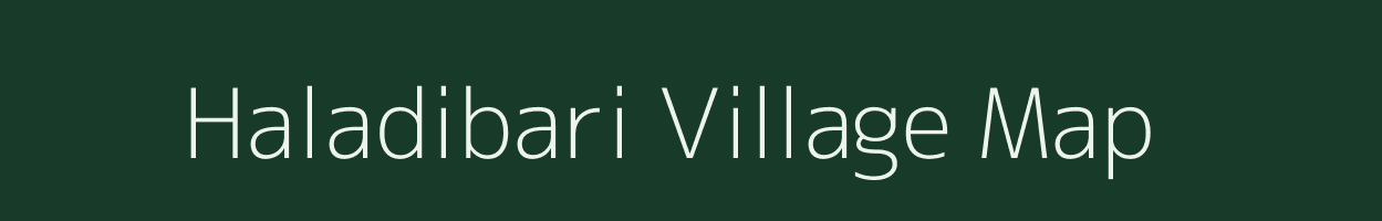 Haladibari village map in Odisha