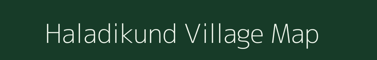 Haladikund village map in Odisha