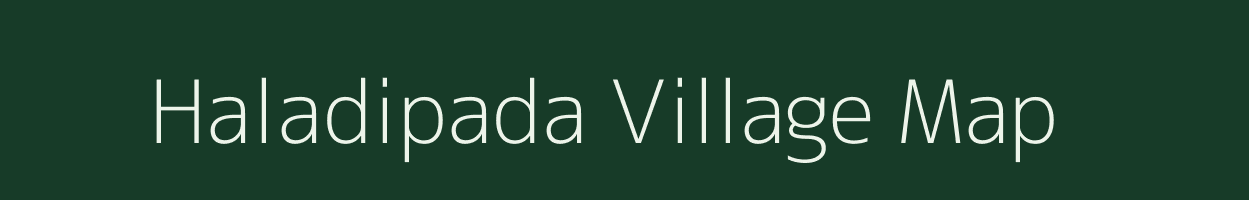 Haladipada village map in Odisha