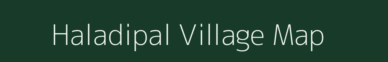 Haladipal village map in Odisha