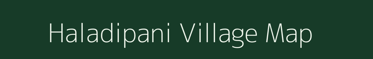 Haladipani village map in Odisha