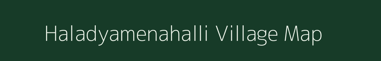 Haladyamenahalli village map in Karnataka