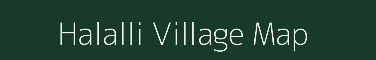 Halalli village map in Karnataka