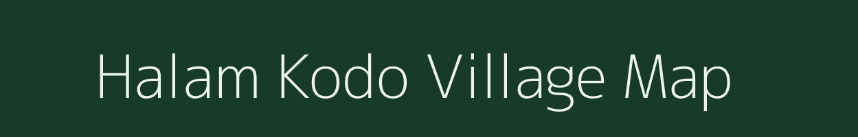 Halam Kodo village map in Chhattisgarh