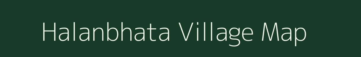 Halanbhata village map in Odisha