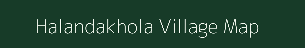 Halandakhola village map in Odisha