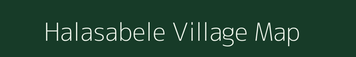 Halasabele village map in Karnataka