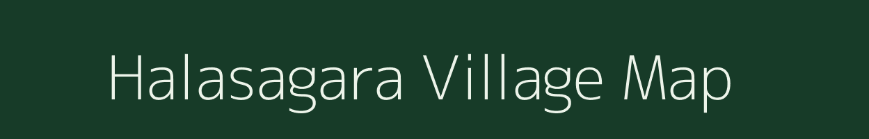 Halasagara village map in Karnataka