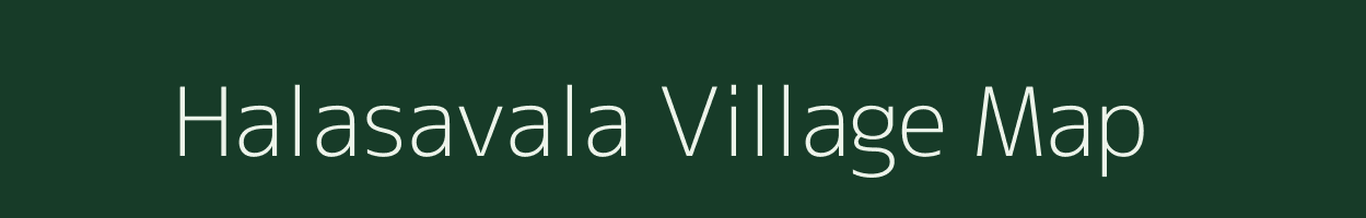 Halasavala village map in Karnataka
