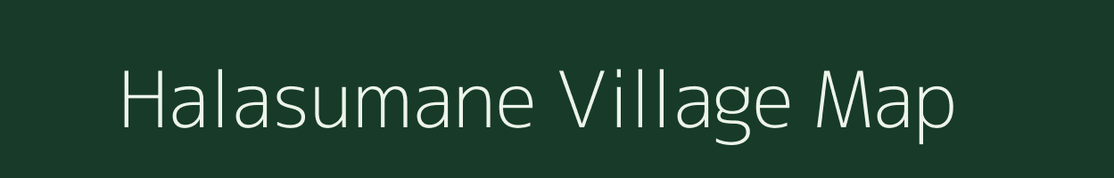 Halasumane village map in Karnataka