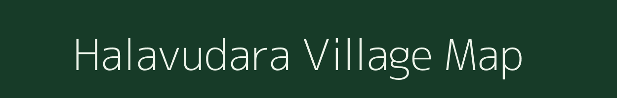 Halavudara village map in Karnataka