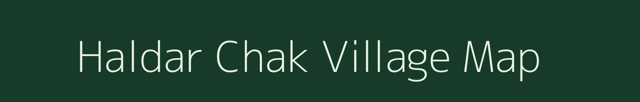 Haldar Chak village map in West Bengal