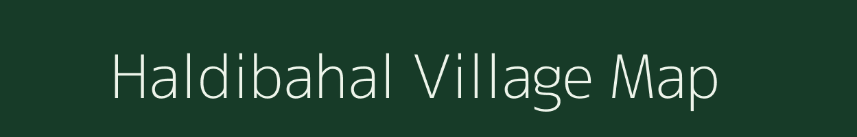 Haldibahal village map in Odisha