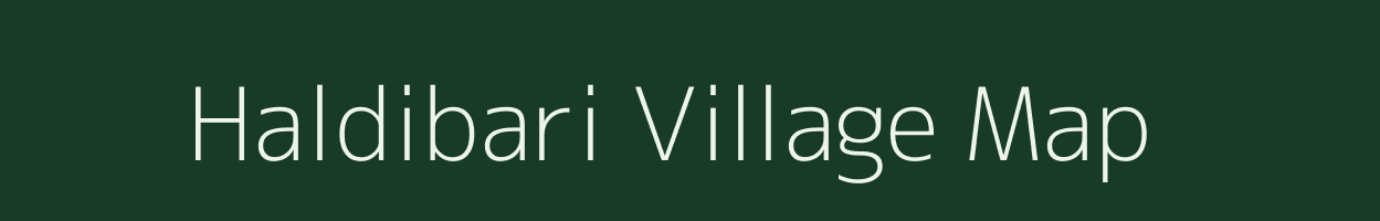 Haldibari village map in Bihar