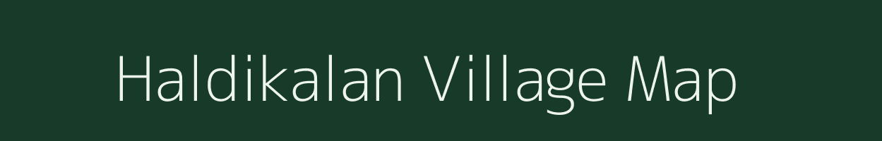 Haldikalan village map in Uttar Pradesh