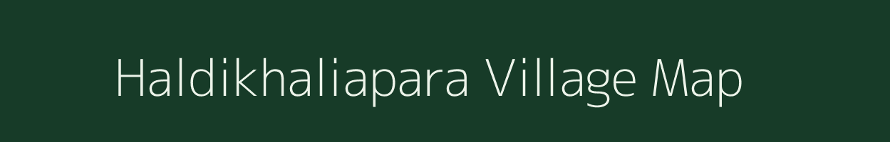 Haldikhaliapara village map in Odisha