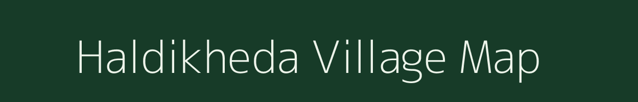 Haldikheda village map in Uttar Pradesh