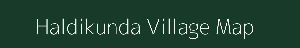 Haldikunda village map in Odisha