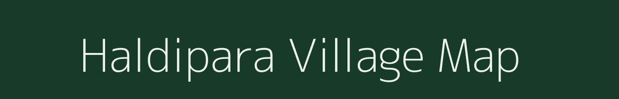 Haldipara village map in West Bengal