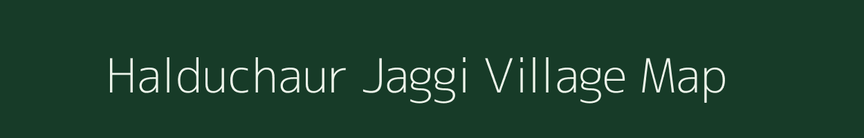 Halduchaur Jaggi village map in Uttarakhand