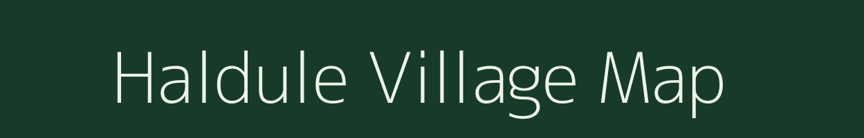 Haldule village map in Maharashtra